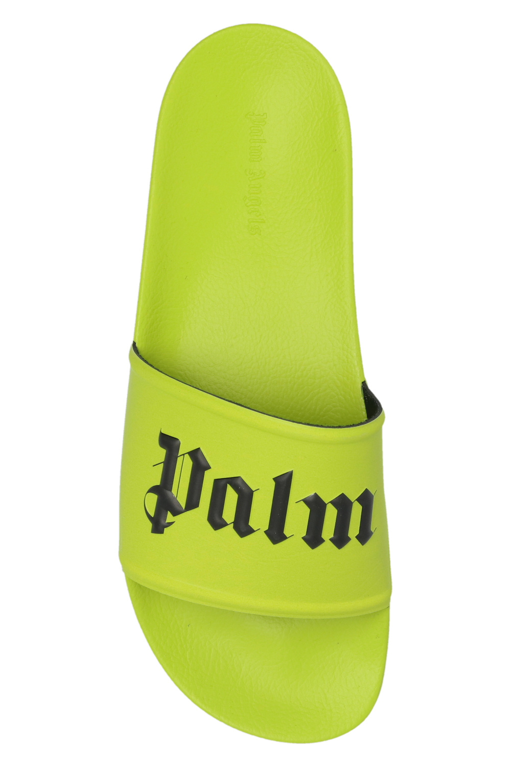 Palm angels slides cheap yellow